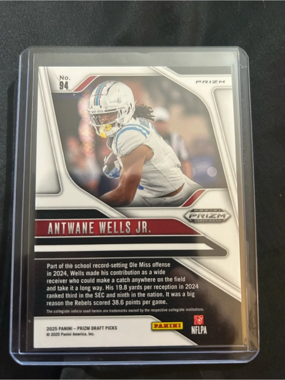 Panini Prizm Trading Card - Gold Holographic